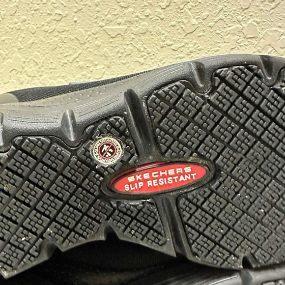 SKECHERS Work Arch Fit SR Evzan Alloy Steel Toe Safety Trainers Size 8 - Picture 8 of 9